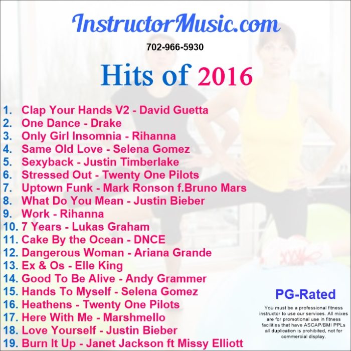 Hits of 2016