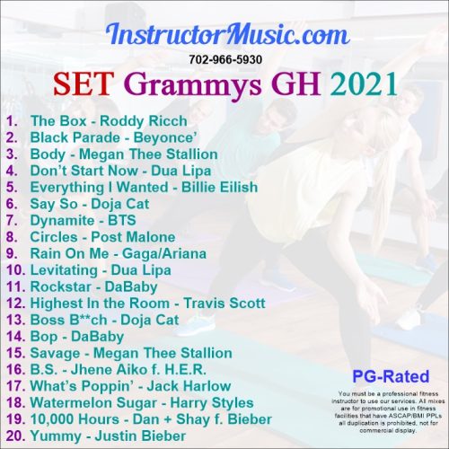 SET Grammys GH 2021