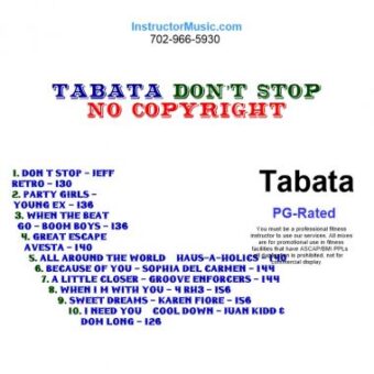 Tabata-Dont-Stop-Royal-Free