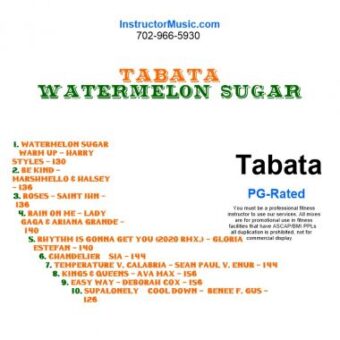 Tabata Watermelon Sugar